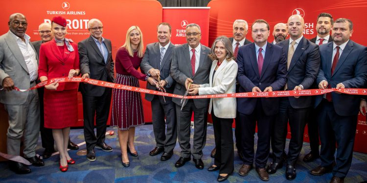 THY’nin Detroit uçuşları başladı