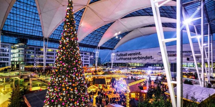 Münih Havalimanı’nda Noel etkinlikleri başlıyor