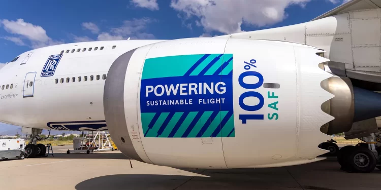 Rolls-Royse (SAF) testini Boeing uçağında başarıyla test etti