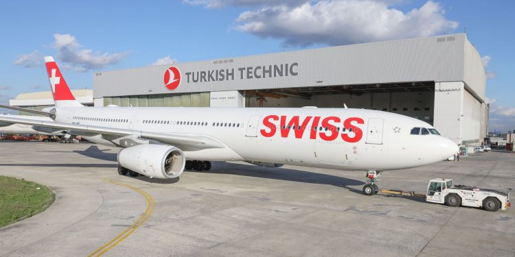 SwissAir uçaklarının bakımı için THY Tekniği seçti