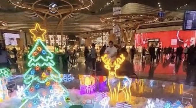 İstanbul Havalimanı’nda yeni yıl coşkusu