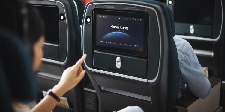 Cathay Pacific sinema salonu gibi oldu