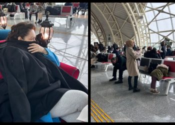 Diyarbakır Havalimanı dondurdu