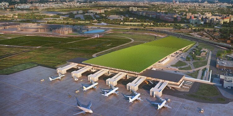 Floransa Havalimanı çatısında şaraplık üzüm üretilecek