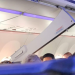LATAM uçağında ilginç görüntü