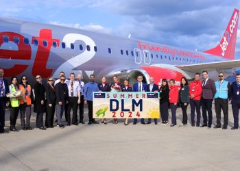 Jet2 Dalaman Havalimanı’na sezonun ilk uçuşunu yaptı