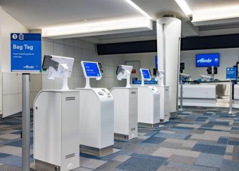Alaska Havayolları havalimanlarında kioskları kaldırdı