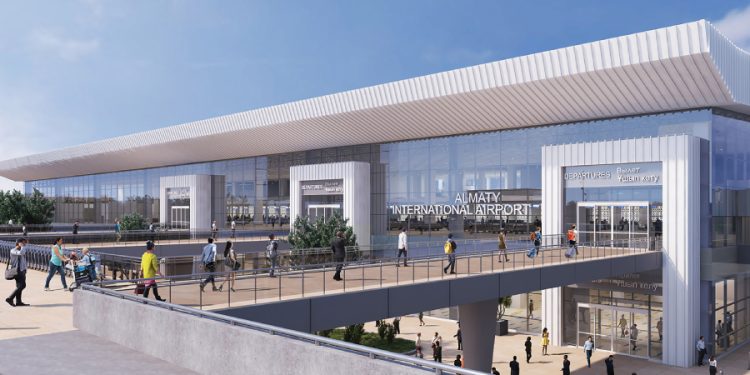 TAV’ın yaptığı Almatı Havalimanı Dış Hatlar Terminali açılıyor