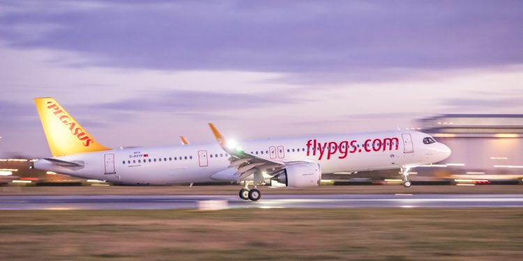 Pegasus Nisan’da 2,92 milyon yolcuyu uçurdu