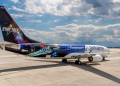 SunExpress uçağı ‘Star Trek’ oldu havalandı