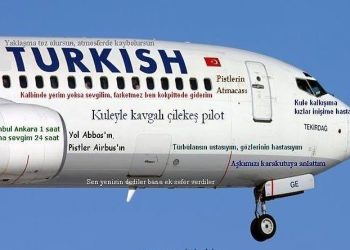 “Bir uçağınız olsa arkasına ne yazardınız?”