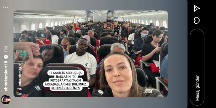 Milli voleybolcu Ebrar Karakurt’tan THY’ye büyük tepki!