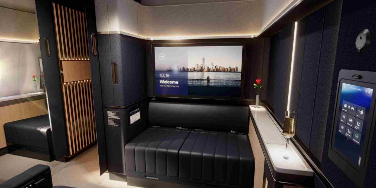 Lufthansa’nın Allegris First Class süitleri diğerlerinden çok farklı…