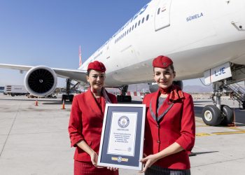 THY Guinness Rekorlar Kitabı’na adını yazdırdı