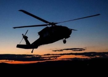 Isparta’da askeri helikopter düştü