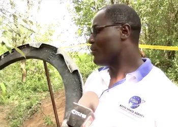 Uzaya fırlatılan roketin parçası Kenya’ya düştü