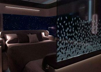 Airbus çift kişilik yataklı barlı yeni konseptiyle gökyüzünü saray odasına dönüştürdü