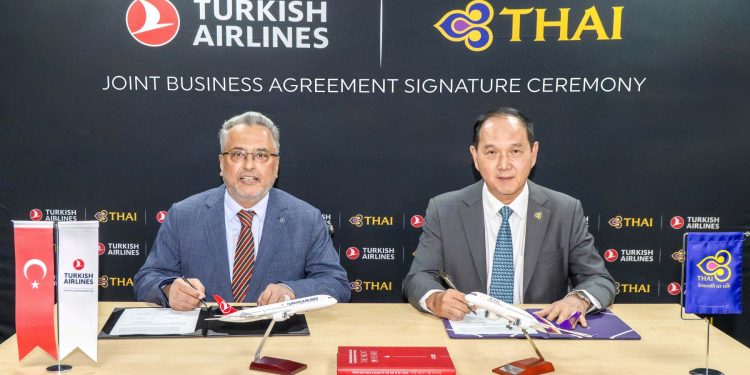 THY THAI ile ortak iş anlaşması imzaladı