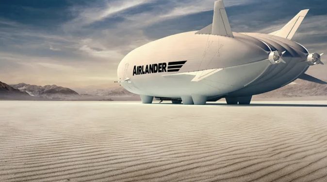 Uçak Zeplin Karışımı Bir Hava Aracı: Airlaner 10