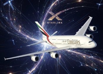 Emirates Uçaklarını İnternete Starlink İle Bağladı