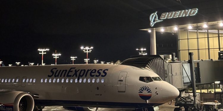 SunExpress Filosuna Yeni Boeingler…