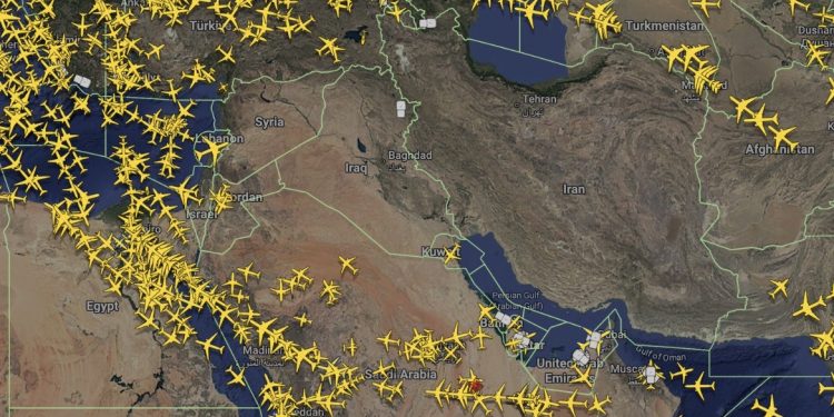 Orta Doğu’daki Hava Trafiği’nin Son Hali!