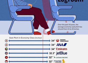 Koltuk Diz Mesafesinde Japon Havayolu Şirketleri açık Ara Lider