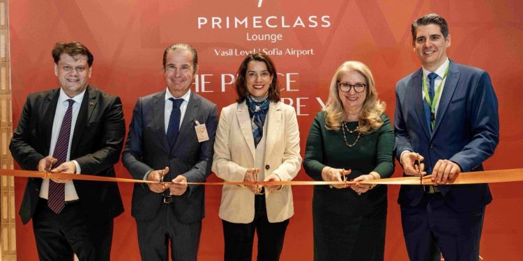 TAV İşletme Hizmetleri Sofya’da Primeclass Lounge’u Yeniledi