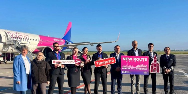 Wizz Air Timisoara’ya Uçmaya Başladı